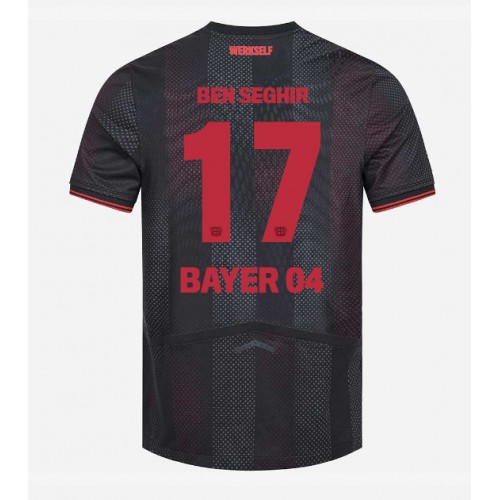 Stroje piłkarskie Bayer Leverkusen Eliesse Ben Seghir #17 Koszulka Podstawowej 2025-26 Krótki Rękaw